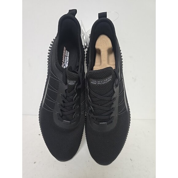 Skechers Men's 118171 Bobs Geo Memory Foam Walking Shoe Black Size 12M - Picture 6 of 7